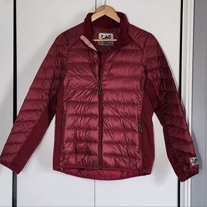 Alp N Rock Quilted Insulated Jacket - Burgundy
